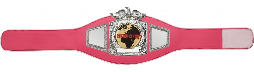 PROEAGLE CUSTOM CHAMPIONSHIP BELT - PROEAGLE/S/CUSTOM - AVAILABLE IN 6+ COLOURS